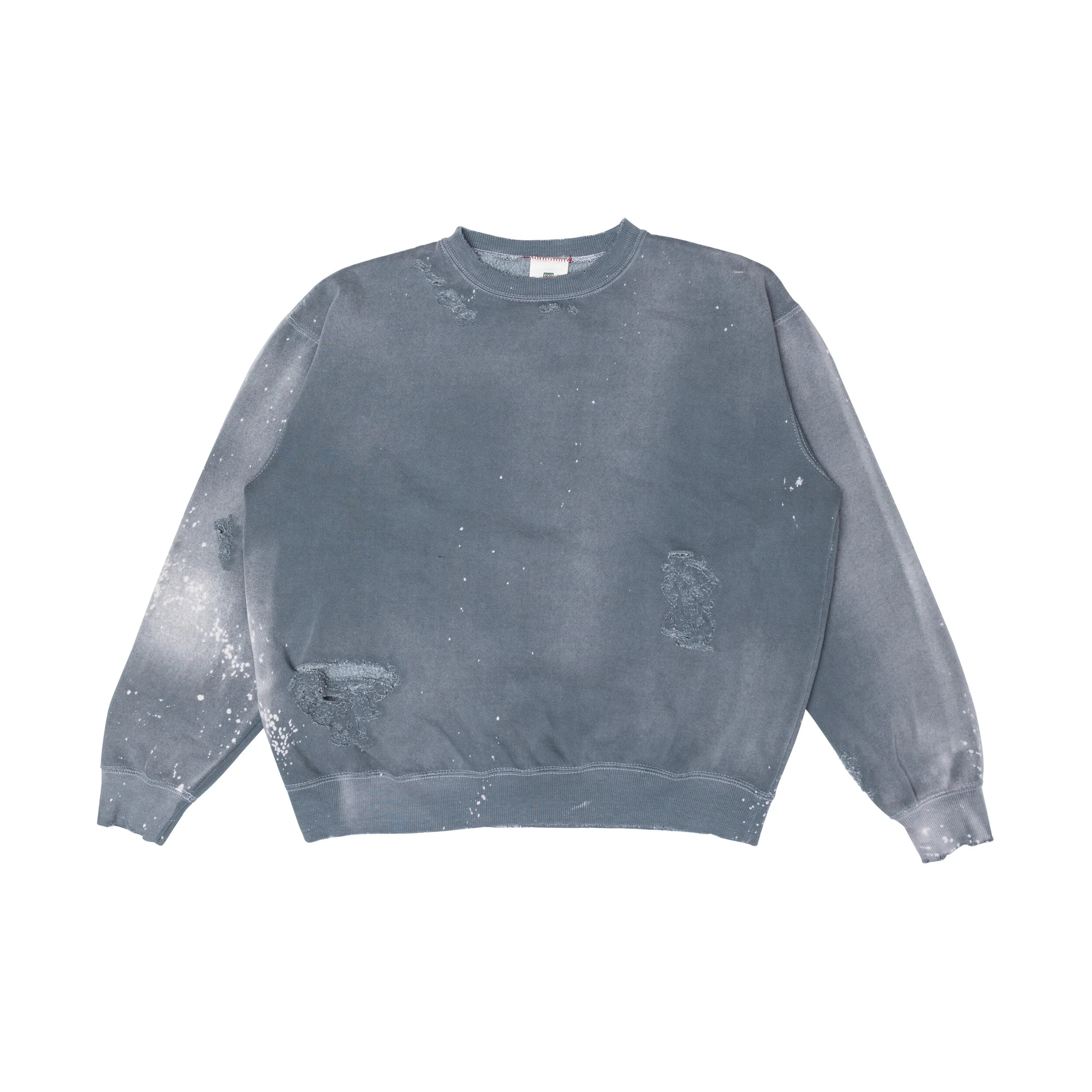 CLASSIC CREW / SPLATTER GREY — MOOJIMOOJI CLASSIC CREW / SPLATTER GREY — MOOJIMOOJI